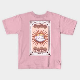 Cat Tarot Card Cats Cat Art Tarot Cards Kids T-Shirt